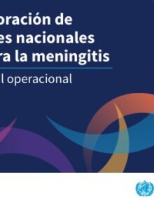 Elaboración de planes nacionales contra la meningitis: manual operacional
