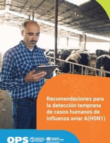 Portada Recomendaciones para la deteccion temprana de casos humanos de influenza aviar A(H5N1)