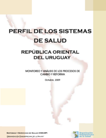 Perfil sistemas de salud URY 2009