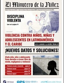 Portada del informe Violencia contra niñas, niños y adolescentes en América Latina y el Caribe: Nuevos datos y soluciones
