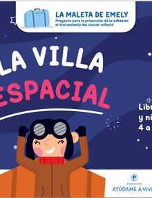La villa espacial. Libro para niños y niñas de 4 a 7 años