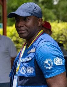 PAHO staff in the field