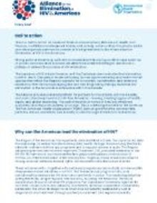 Policy Brief: Alliance for the Elimination of HIV in the Americas