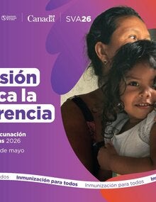 Imagen de la Semana de la Vacunación en las Américas