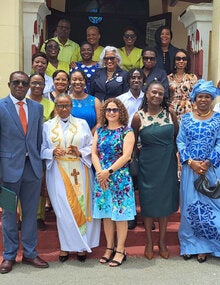 Ministry of Health and PAHO attend church service in recognition of Vaccination Week in the Americas 2026