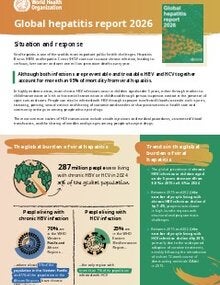 Global hepatitis report 2026 – Information sheet