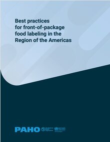 cover of Best practices for front-of-package food labeling in the Region of the Americas