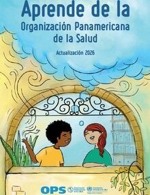 Tapa historieta "Aprende de la Organización Panamericana de la Salud"