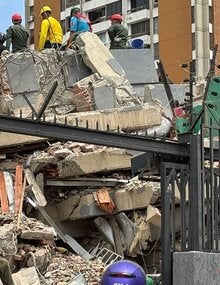 Destroyed building -  UNOCHA/Luisana Solano