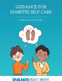 Cover of the publication Guidance for Diabetes Self-Care. Module 1: Foot Care