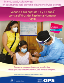 Vacunación niña VPH 