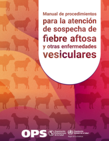 ""Capa del manual de procedimientos ante sospechas de fiebre aftosa