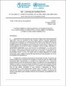 Política sobre la aplicación de la ciencia de datos en la salud pública mediante la inteligencia artificial y otras tecnologías emergentes