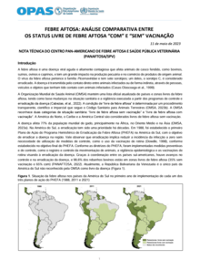 ""nota técnica status com e sem vacinação, febre aftosa