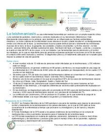 Hojas Informativas: Leishmaniasis