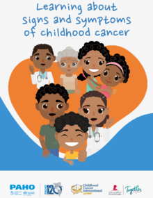 Brochure: L.earning sur les signes du cancer infantile