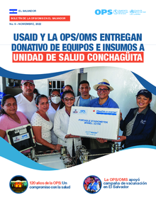 Boletín del mes de noviembre 2022 de la Oficina de la OPS El Salvador