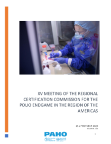 XV Meeting of the Regional Certification Commission for the Polio Endgame in the Region of the Americas 