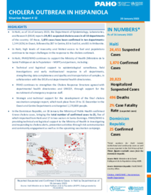 Cholera outbreak in Hispaniola 2023 - Situation Report 12