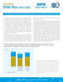 Hoja Informativa: Acceso a la atención prenatal y a la atención del parto