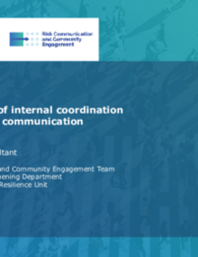 The importance of internal coordination