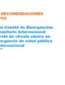 ACTUALIZACION RECOMENDACIONES TEMPORALES MPOX