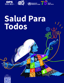 Poster: Salud Para Todos (fondo azul)