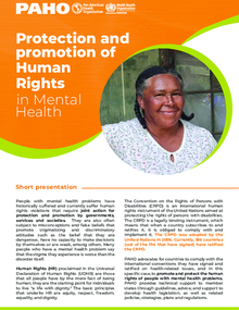 Download brochure Mental Health and Human Rights