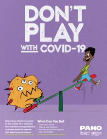 Poster - Don't Play with COVID-19