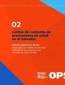 Costeo del conjunto de prestaciones de salud en El Salvador