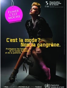 World No Tobacco Day 2010 Poster - French