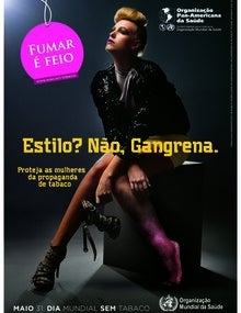 World No Tobacco Day 2010 Poster - Portuguese