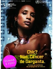 World No Tobacco Day 2010 Poster - Portuguese