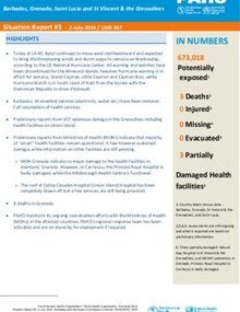 Situation Report 3 - Hurricane Beryl - 2 July 2024