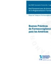 Buenas Prácticas de Farmacovigilancia para las Américas