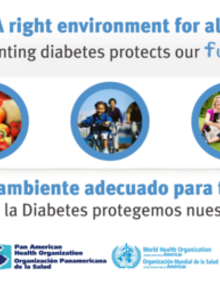 Poster Diabetes 120 x - PAHO/WHO | Pan Health Organization