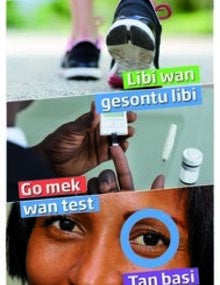 Poster World Diabetes Day 2016 - SURINAME