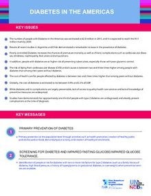 Factsheet Diabetes in the Americas 2012 - ENGLISH