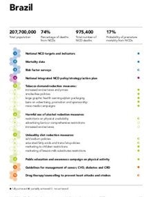 Brazil -  NCDs Progress Monitor 2020 country profile