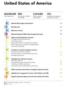 United States of America -  NCDs Progress Monitor 2020 country profile