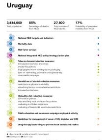 Uruguay  - NCDs Progress Monitor 2020 