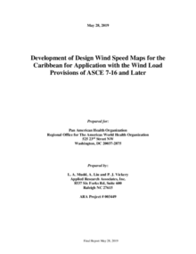 Development of Design Wind Speed Maps for the Caribbean for Application with the Wind Load Provisions of ASCE 7 and later