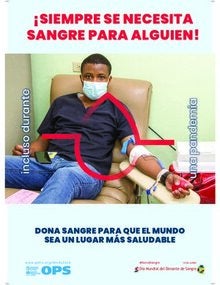 Afiche Día Mundial del Donante de Sangre