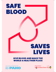 Poster World Blood Donor Day 2020