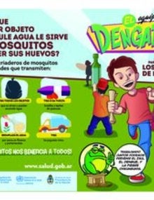 Dengadores mapa- ¿Sabías que cualquier objeto que acumule agua le sirve a los mosquitos para poner sus huevos?