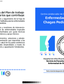Centro colaborador de OPS/OMS en Enfermedad de Chagas Pediátrica