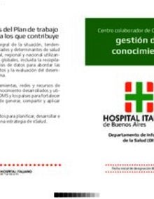 Centro colaborador de OPS/OMS en gestión del conocimiento