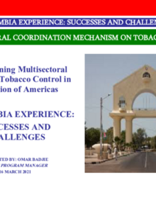 The Gambia Experience: Successes and Challenges in Strengthening Multisectoral Action for Tobacco Control in the Region of Ameri