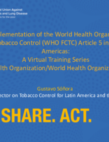 The Union: Strengthening Implementation of the WHO FCTC Article 5 in the Region of the Americas