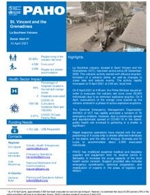 La Soufriere Volcano Donor Alert 1